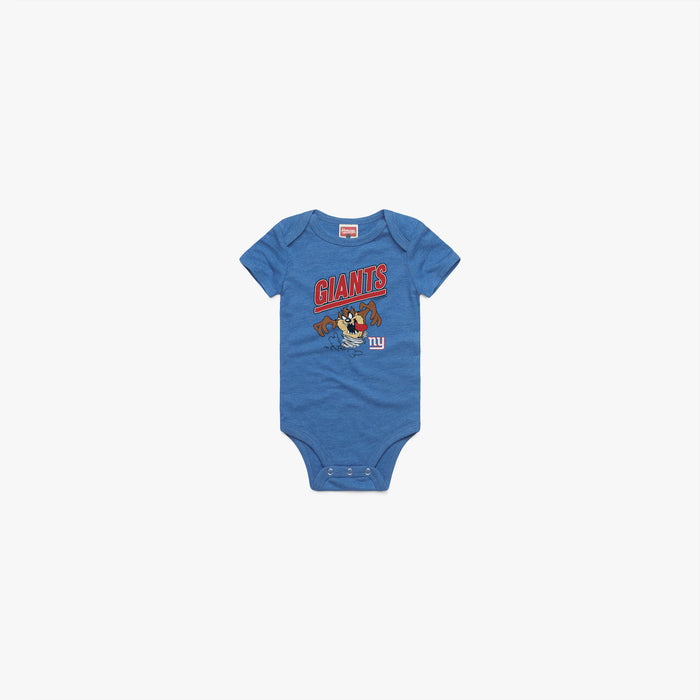 Looney Tunes Taz x New York Giants Baby One Piece