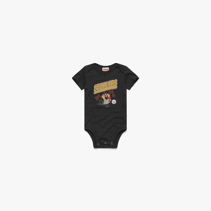 Looney Tunes Taz x Pittsburgh Steelers Baby One Piece