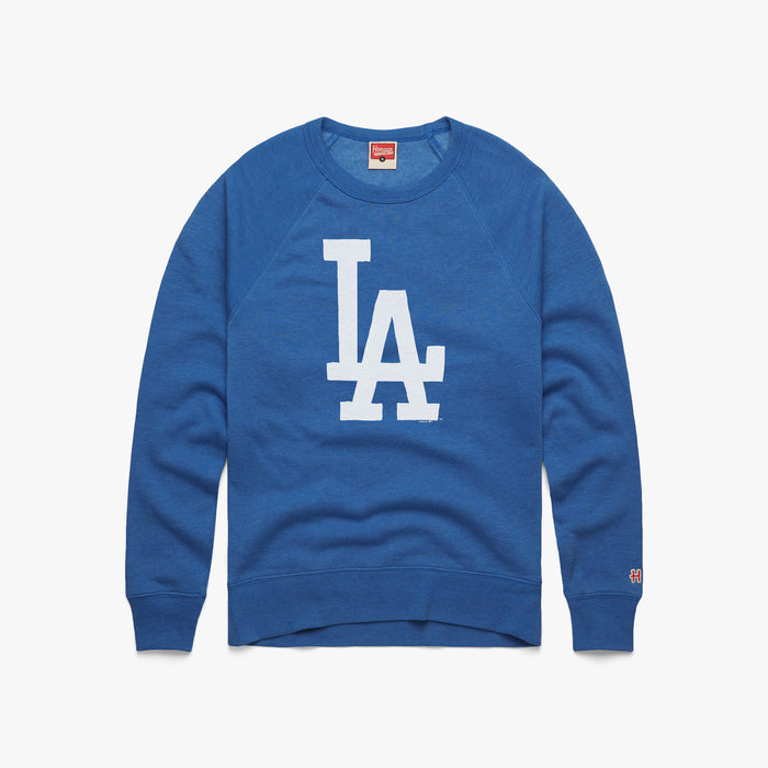 Los Angeles Dodgers Cap Logo '12 Crewneck