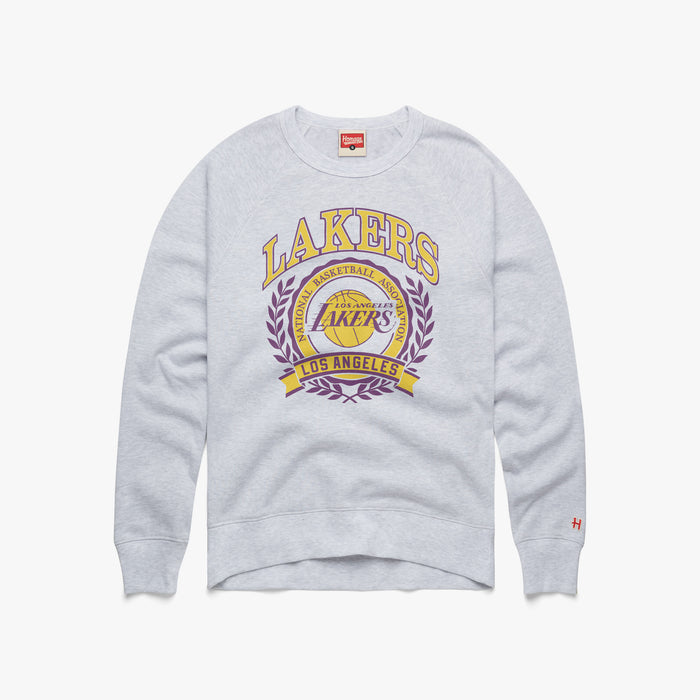 Los Angeles Lakers Crest Crewneck