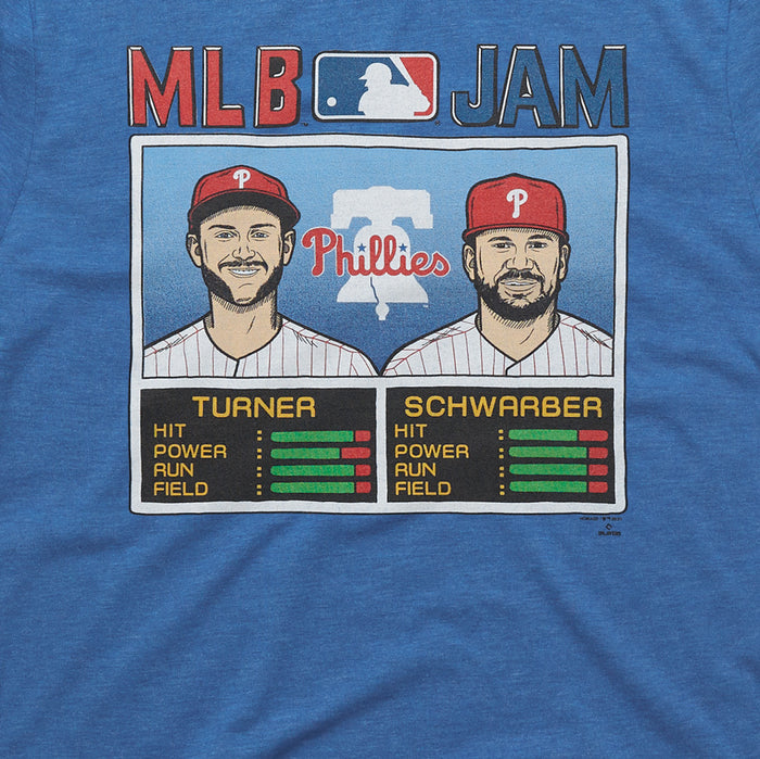 MLB Jam Phillies Turner And Schwarber