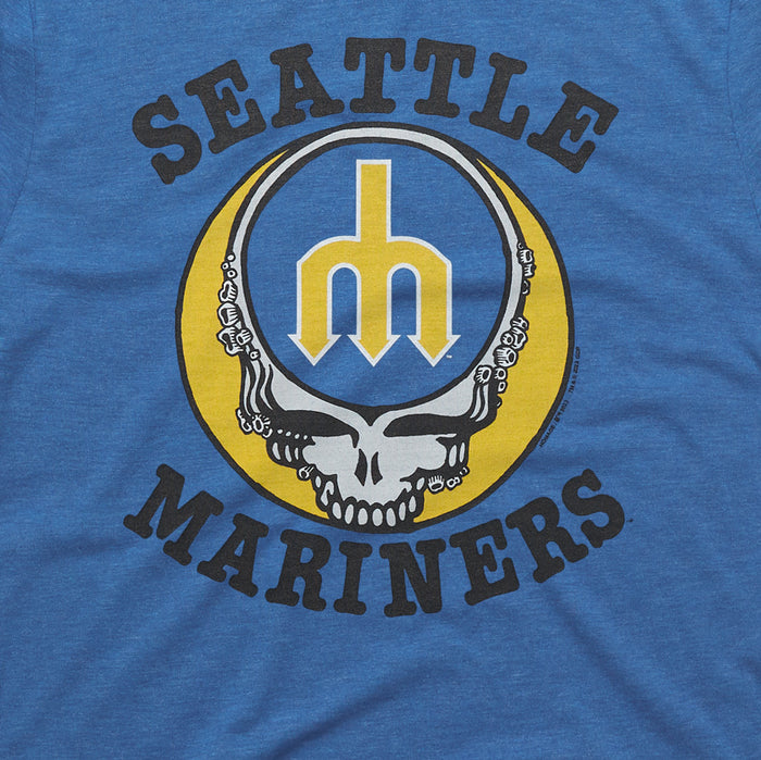 MLB x Grateful Dead x Mariners Retro Skull