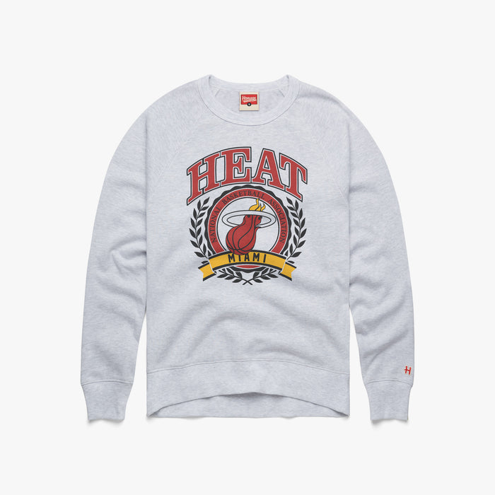 Miami Heat Crest Crewneck