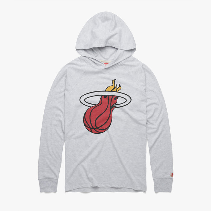 Miami Heat Logo Lightweight Hoodie