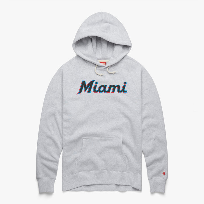 Miami Marlins Jersey Logo '19 Hoodie