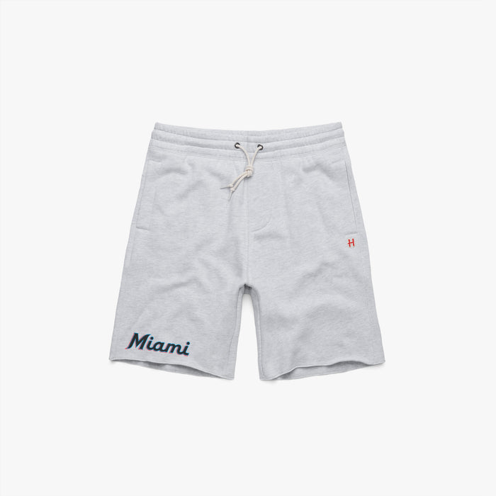 Miami Marlins Jersey Logo '19 Sweat Shorts