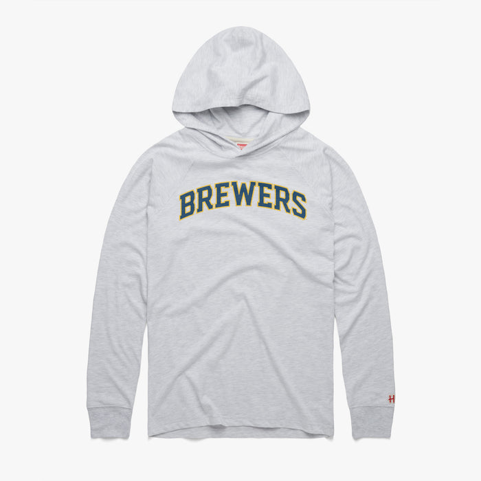 Milwaukee Brewers Jersey Logo '20 Lightweight Hoodie