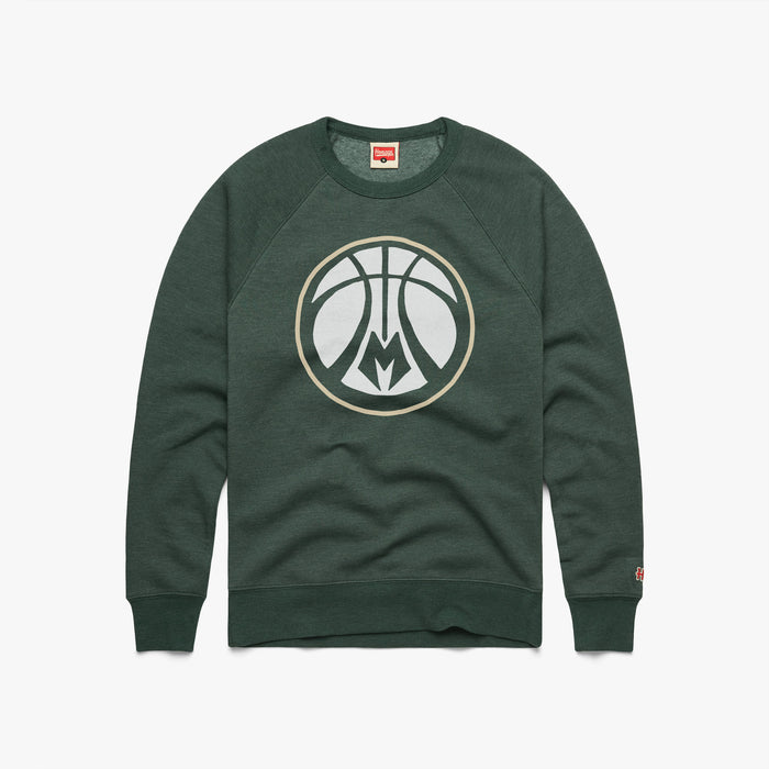 Milwaukee Bucks Logo Crewneck