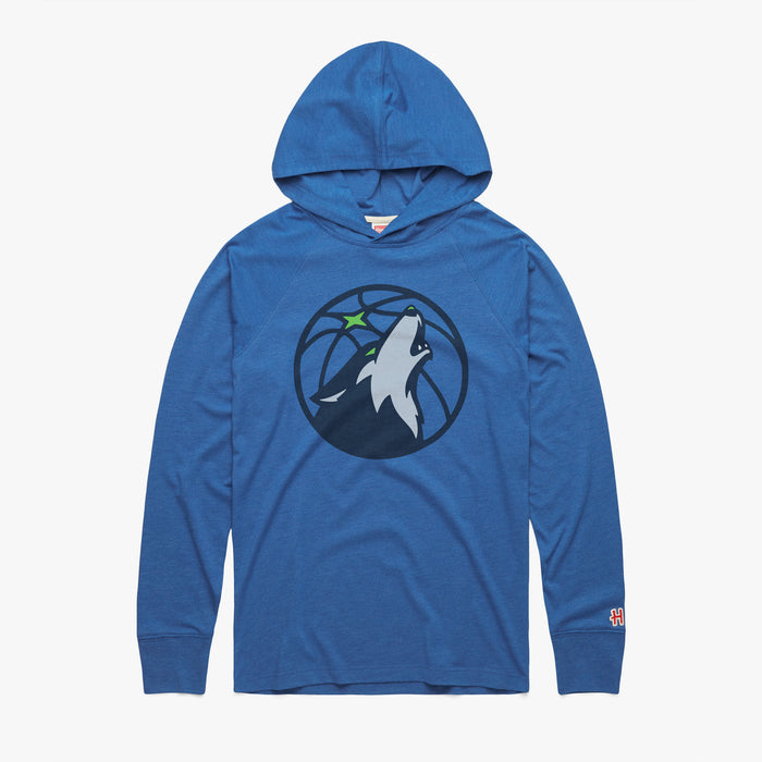 Minnesota Timberwolves Logo Lightweight Hoodie