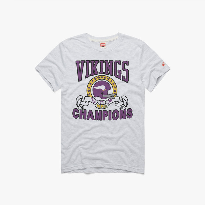 Minnesota Vikings 3 Time NFC Champions