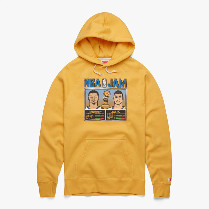 NBA Jam Nuggets 2023 Champs Murray And Jokic Hoodie