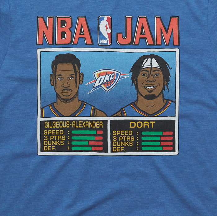 NBA Jam Thunder Gilgeous-Alexander And Dort