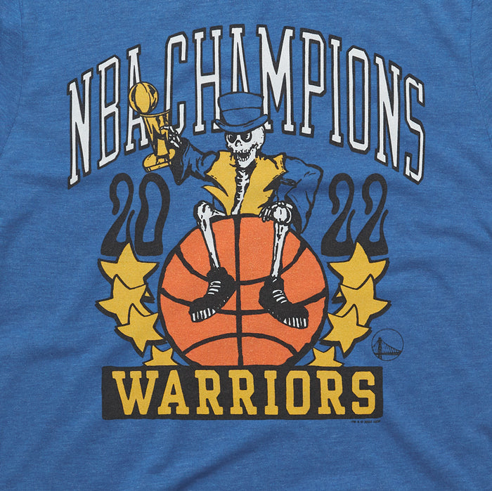 NBA x Grateful Dead 2022 Champs Warriors