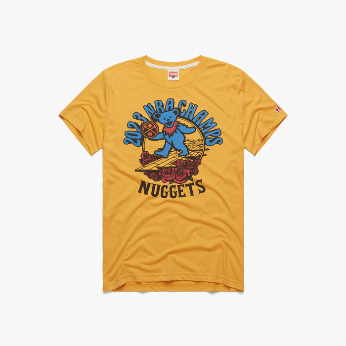 NBA x Grateful Dead 2023 Champs Nuggets