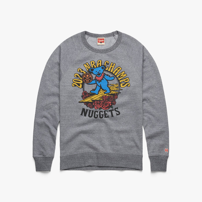 NBA x Grateful Dead 2023 Champs Nuggets Crewneck