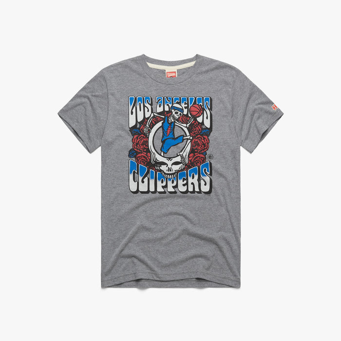 NBA x Grateful Dead x Clippers Skull