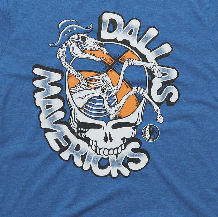 NBA x Grateful Dead x Mavs Skull