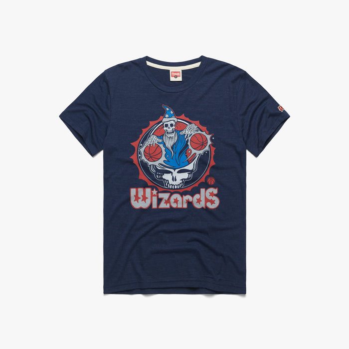 NBA x Grateful Dead x Wizards Skull