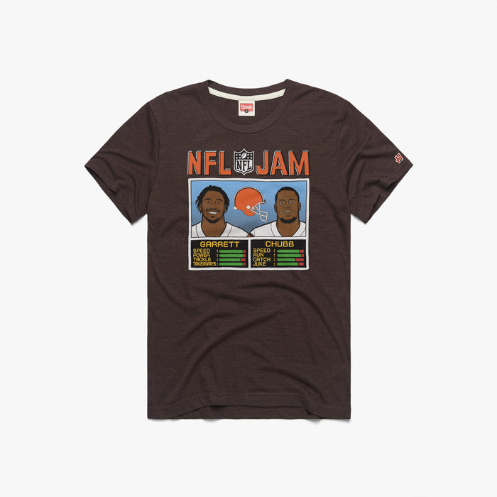 NFL Jam Browns Garrett And Chubb