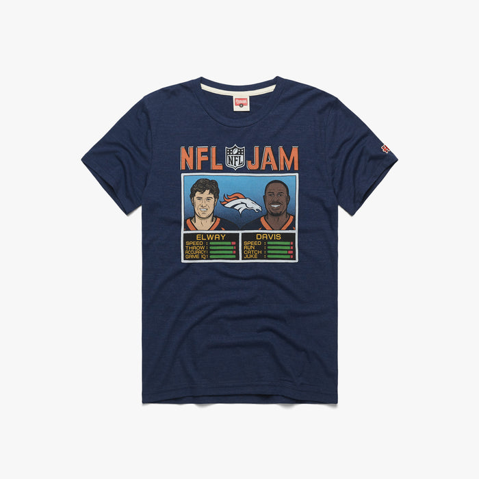 NFL Jam Denver Broncos Elway And Davis