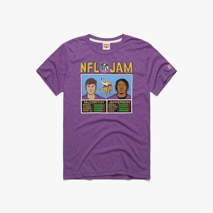 NFL Jam Vikings McCarthy and Jefferson