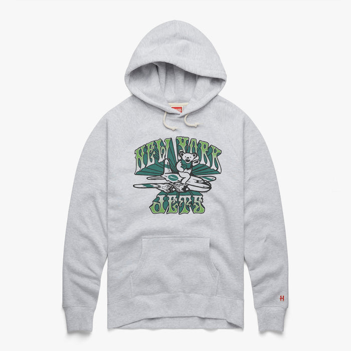 NFL x Grateful Dead x Jets Hoodie