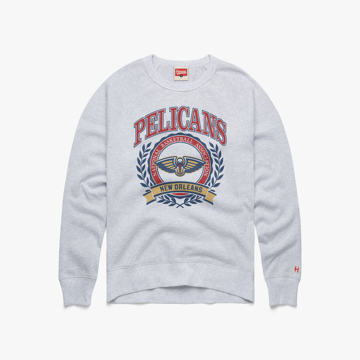 New Orleans Pelicans Crest Crewneck