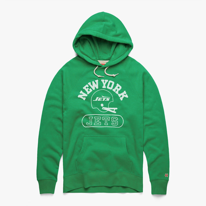 New York Jets Throwback Helmet Hoodie