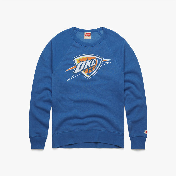 OKC Thunder Logo Crewneck