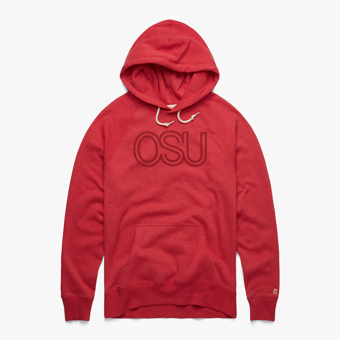 OSU Hoodie All Scarlet