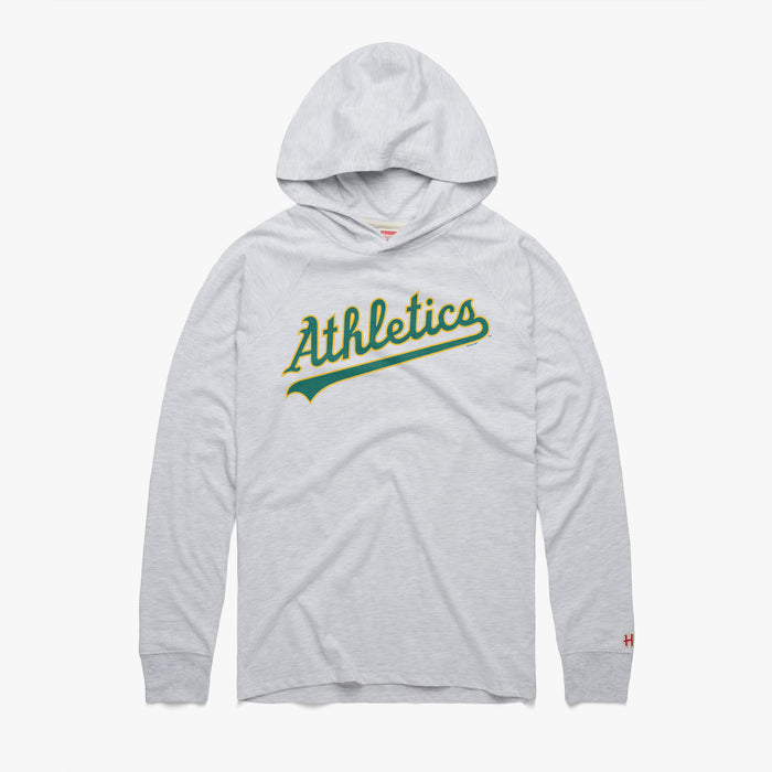 Oakland Athletics Jersey Logo Lightweight Hoodie