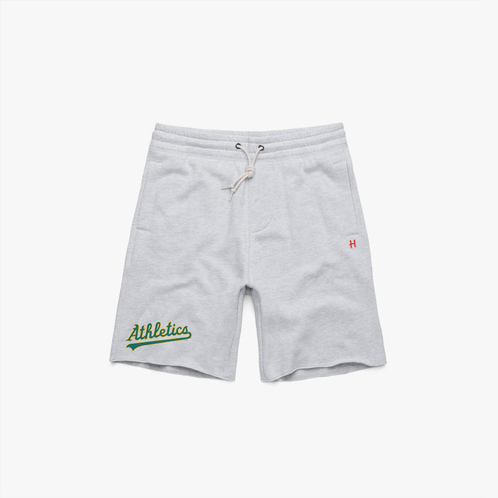 Oakland Athletics Jersey Logo '93 Sweat Shorts