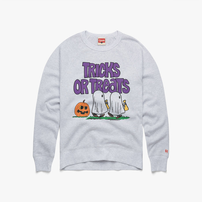 Peanuts Tricks Or Treats Crewneck