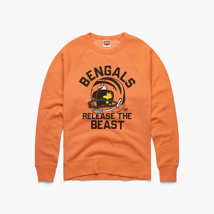 Peanuts x Cincinnati Bengals Release The Beast Crewneck