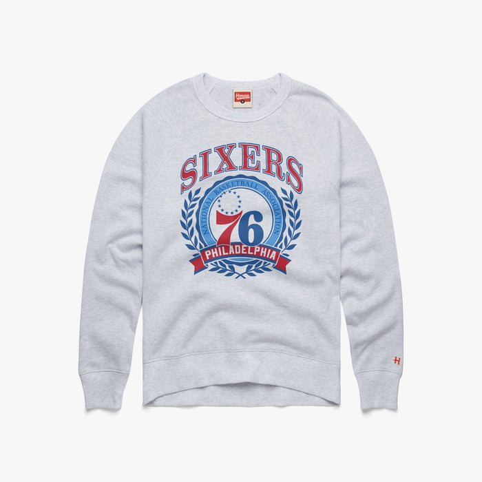 Philadelphia 76ers Crest Crewneck