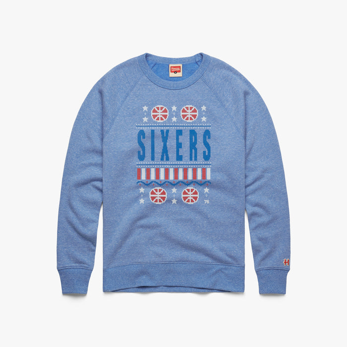 Philadelphia 76ers Holiday Crewneck