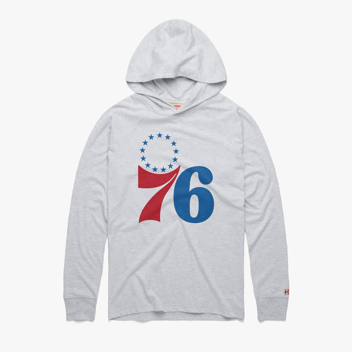 Philadelphia 76ers Logo Lightweight Hoodie