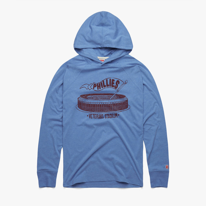 Phillies Veterans Stadium Lightweight Hoodie