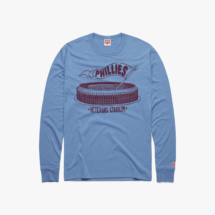 Phillies Veterans Stadium Long Sleeve Tee