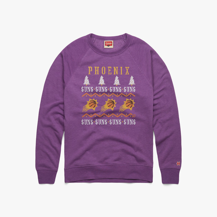 Phoenix Suns Holiday Crewneck