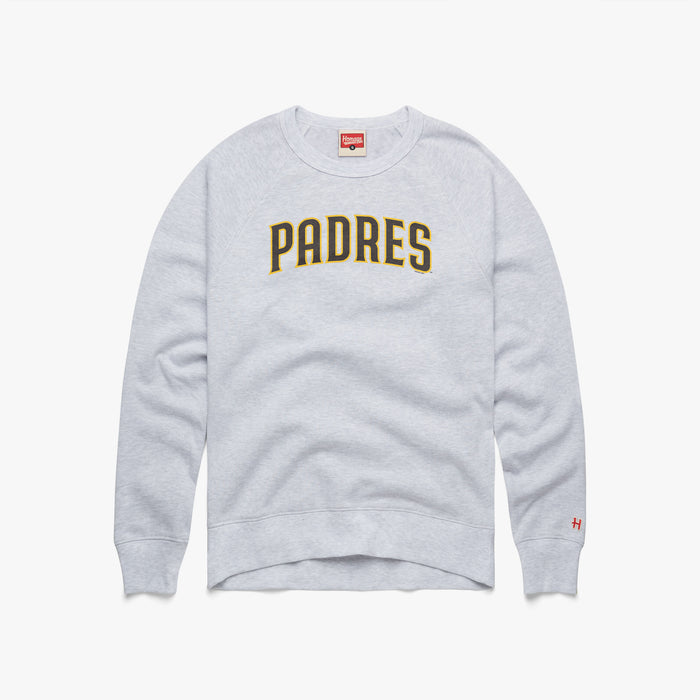 San Diego Padres Jersey Logo Crewneck