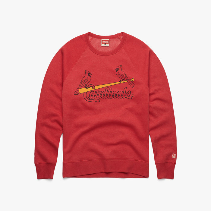 St. Louis Cardinals Jersey Logo '99 Crewneck