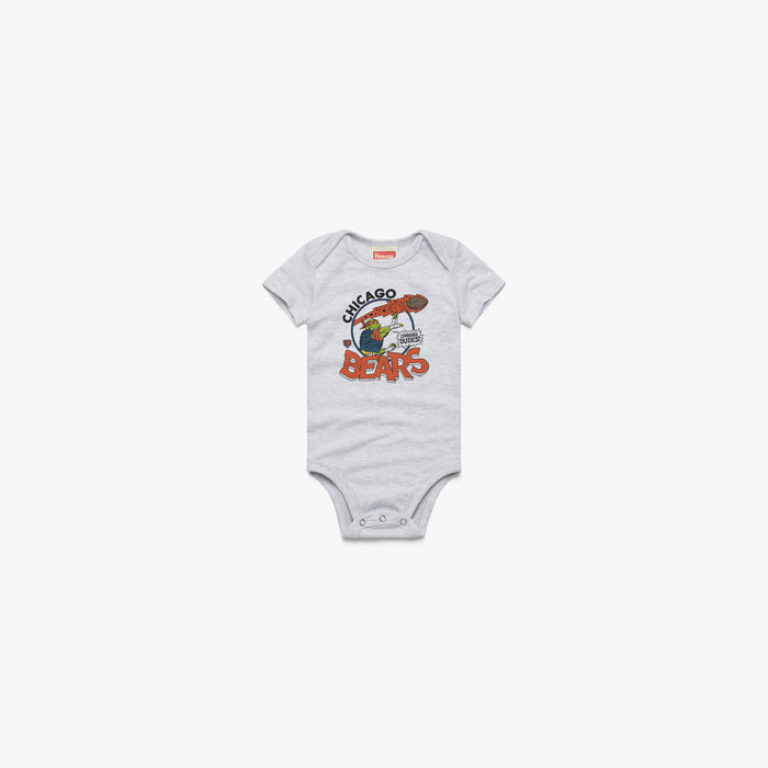 TMNT Michelangelo x Chicago Bears Baby One Piece