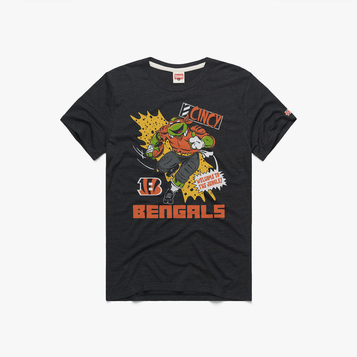 TMNT Michelangelo x Cincinnati Bengals