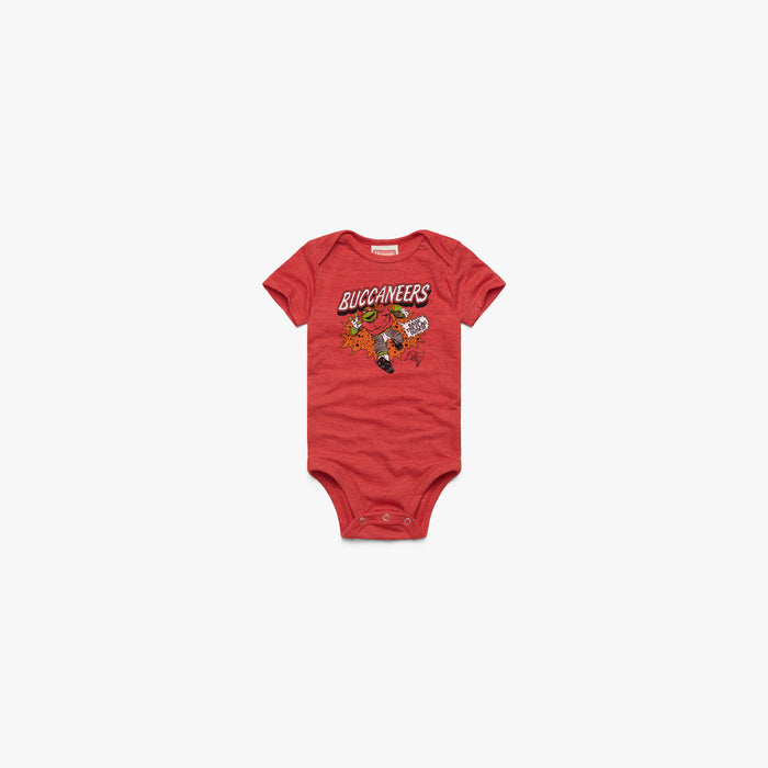 TMNT Michelangelo x Tampa Bay Buccaneers Baby One Piece