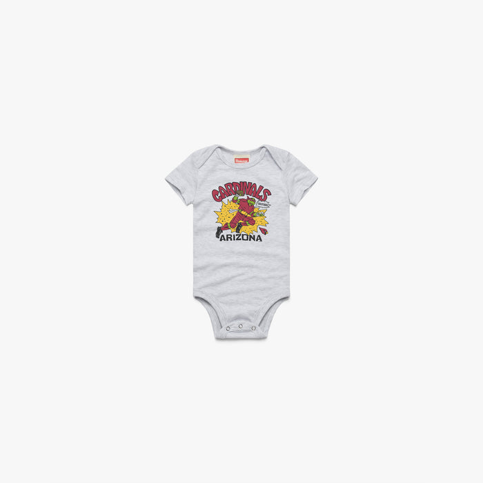 TMNT Raphael x Arizona Cardinals Baby One Piece