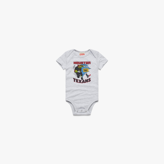 TMNT Raphael x Houston Texans Baby One Piece