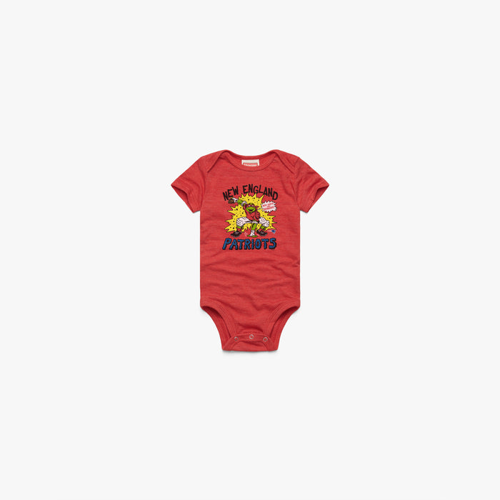 TMNT Raphael x New England Patriots Baby One Piece