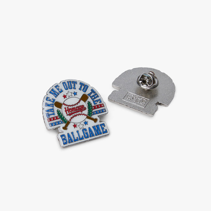 Take Me Out To The Ballgame Enamel Pin