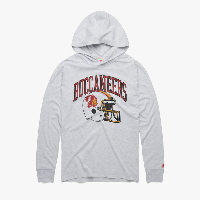 Tampa Bay Buccaneers Helmet Retro Lightweight Hoodie